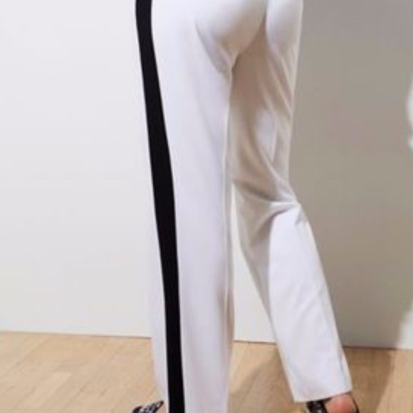 Lane Bryant x Glamour Lena Tuxedo Stripe Trouser - Picture 6 of 7